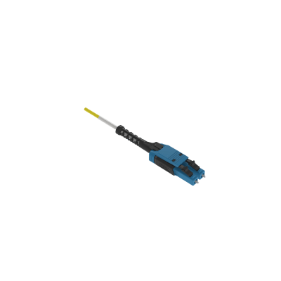 Jumper de Fibra Óptica Monomodo 9/125 OS1/OS2, LC-LC Uniboot Duplex, LSZH, Color Amarillo, 5 Metros