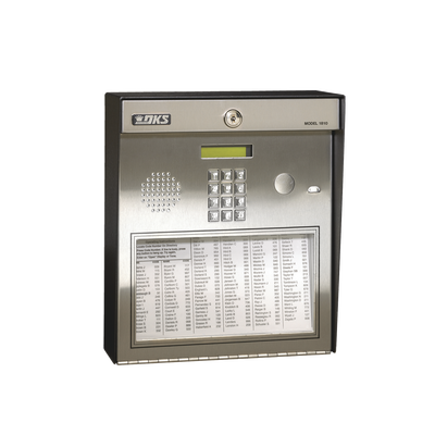 Lobby panel para montaje en superficie compatible con equipos Doorking 1816/1820