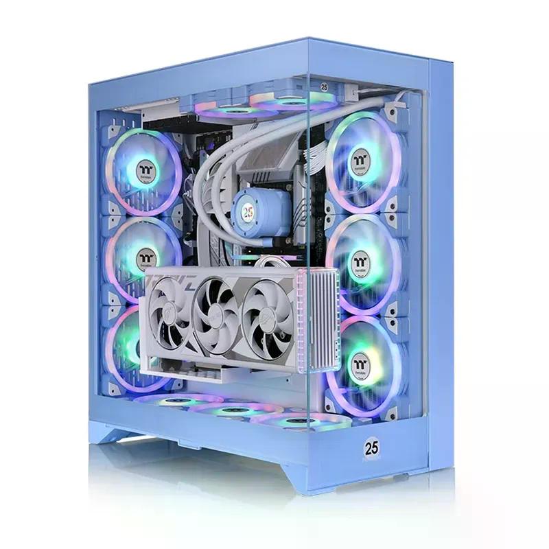 GABINETE THERMALTAKE CTE E600 MX MIDI-TOWER ATX EATX MICRO ATX MINI-ITX USB 3.0 SIN FUENTE SIN VENTILADORES INSTALADOS AZUL