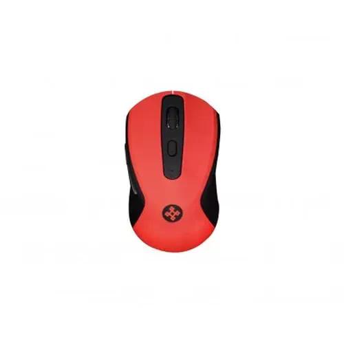 MOUSE NACEB OPTICO NA 0116 INALAMBRICO USB 1.600DPI NEGRO/ROJO