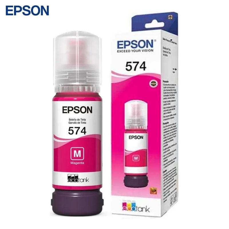 BOTELLA DE TINTA EPSON ECOTANK T574 MAGENTA T574320-AL