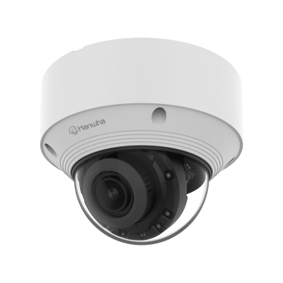 Cámara IP Tipo Domo Antivandálica 2 Megapíxel Serie Q-Core / Lente Motorizado 3.2 a 10mm / IR 40M / WDR 120db / Salida de video HDMI / Exterior IP66, IK10, NEMA 4X / H.265 & WiseStream