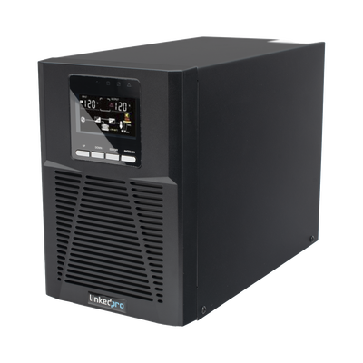 UPS 1000VA/900W  Online Doble Conversión /Pantalla LCD / 3 tomas 5-15R / Regulación de Voltaje / Protección RJ45