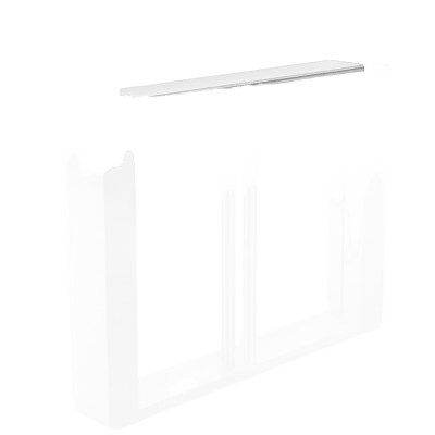 Tapa Superior Sin Perforaciones para Torniquetes ACCESSPRO Serie AP8000 y AP8000HDE / Sin Perforaciones Para Terminal Facial