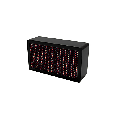 Pantalla LED Exterior de Guía de Estacionamiento / 320x160 mm / Resolución 32x16 / Display 3 Dígitos y Flechas Direccionales / Colores Rojo, Verde, Amarillo / Multilenguaje / IP Configurable / 100-240 VAC / Protección IP65