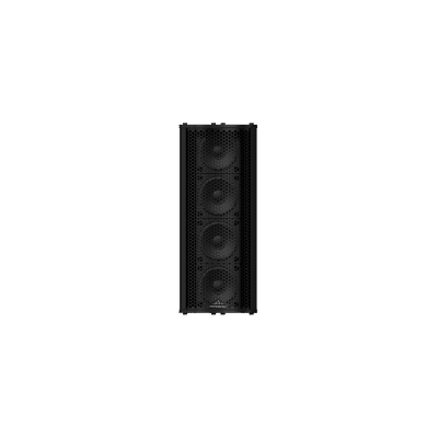 Altavoz De Arreglo Lineal Tipo Torre, 187°H/45°V, Con 4 Bocinas Alta Fidelidad, Ideal Para Entornos Reverberantes, Consumo 40W, Color Negro, Certificado UL 1480, Serie LineWave