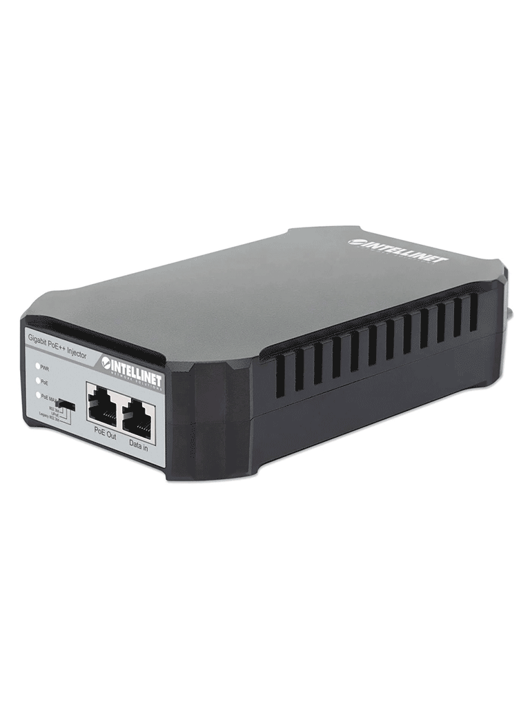 INTELLINET - 561495 - Inyector Ultra PoE Gigabit (95 W) / 1 puerto de 95 W, IEEE 802.3bt y cumple con IEEE 802.3at/af, carcasa de plástico
