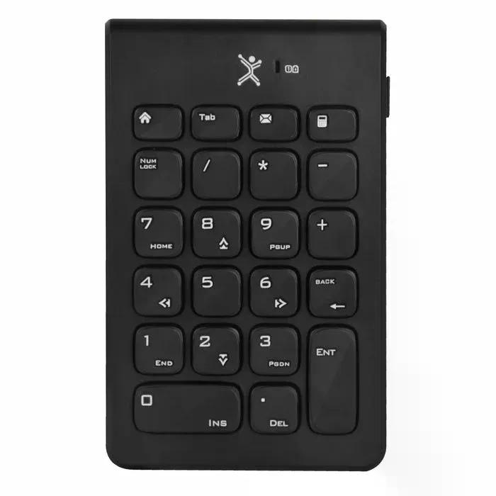 TECLADO NUMERICO PERFECT CHOICE INALAMBRICO DISEÑO PORTATIL NUMBRA