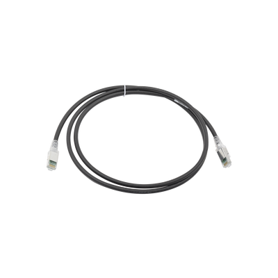 Patch Cord Z-MAX Cat6A S/FTP, CM/LS0H, 1.52 Metros (5 Pies), Color Negro, Versión Bulk (Sin Empaque Individual)