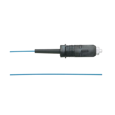 Pigtail de Fibra Óptica SC Simplex, Multimodo OM4 50/125, 900um, Color Aqua, 1 Metro (3.28 Pies)