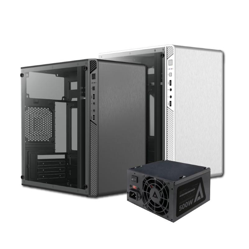 GABINETE ACTECK PERFORMANCEII GI215 MINI-ATX 500W BLANCO AC-935852