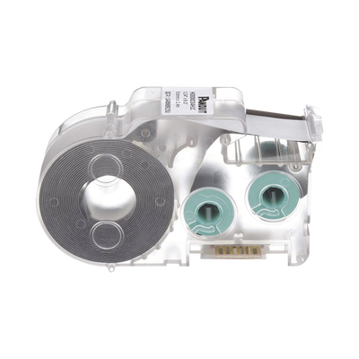 Casete de 225 Etiquetas Autolaminadas de 12.7 x 31.8 mm (0.5 x 1.25 pulgadas), para Cables de 3 a 7.1 mm (0.12 a 0.28 pulgadas) de Diámetro, Área de Impresión Color Blanco