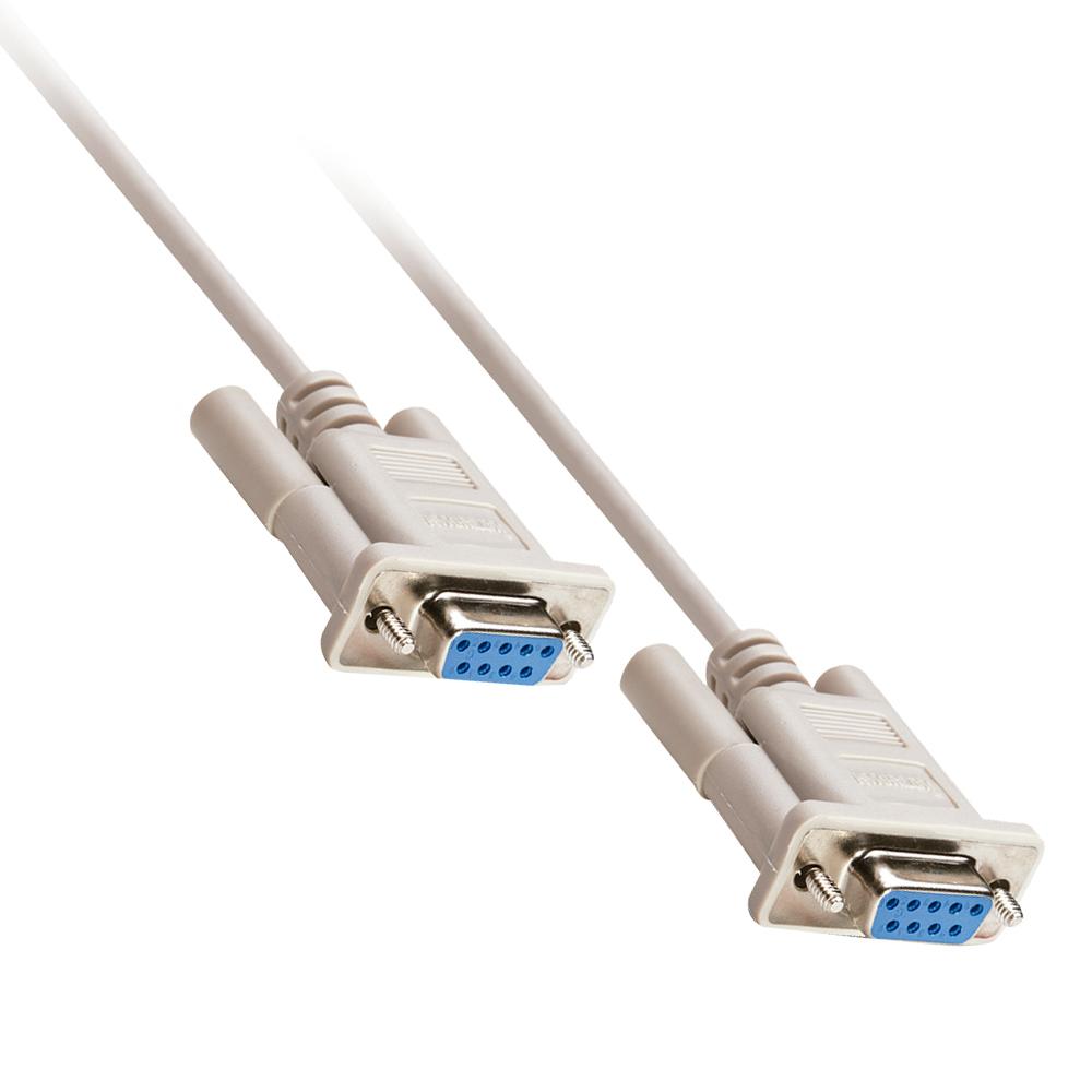CABLE NULL MODEM MANHATTAN DB9 HEMBRA-DB9 HEMBRA 1.8M 301404