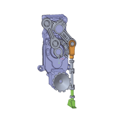 Motor con Mecanismo Derecho para Barreras Hikvision DS-TMG420-R