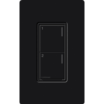 (RadioRa3) Botonera Sunnata Blanco 3 escenas y 2 botones subir/bajar para Radio RA3, programe escenas diferentes en cada botón.