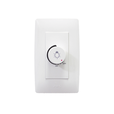 Dimmer Rotativo para Lámpara Incandescentes / 300 W 127 V CA / Color Blanco.