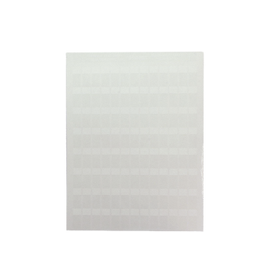 Hojas con 5000 Etiquetas Auto-Laminadas para Impresora Láser/Inyección de Tinta, para Cables de 3 a 7.1 mm de Diámetro (12 - 10 AWG), Color Blanco