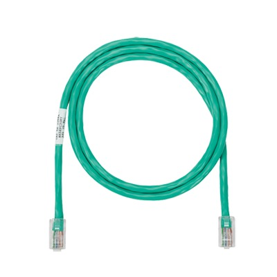 Cable de Parcheo UTP Categoría 5e, con Plug Modular en Cada Extremo - 3 Metros (9.84 Pies) - Verde