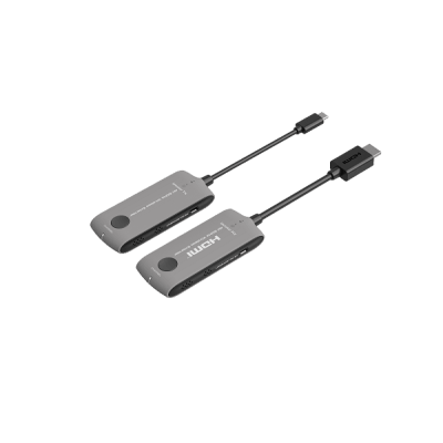Extensor Inalámbrico Type-C | 4K@60Hz | HDMI 2.0 | Banda 5G | 20 m | HDCP 2.2 | 18 Gbps | 16 TX a 1 RX