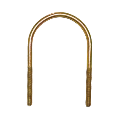 Abrazadera tipo U de 1/2" (12.7 mm) con acabado Tropicalizado, Es Ideal Para Utilizarse al Exterior o Zonas Húmedas (No incluye tuercas y arandelas)
