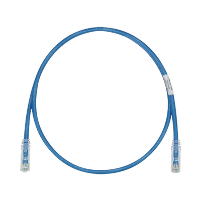 Cable de Parcheo TX6, UTP Cat6, 24 AWG, CM, Color Azul, 6.1 Metros (20 Pies)
