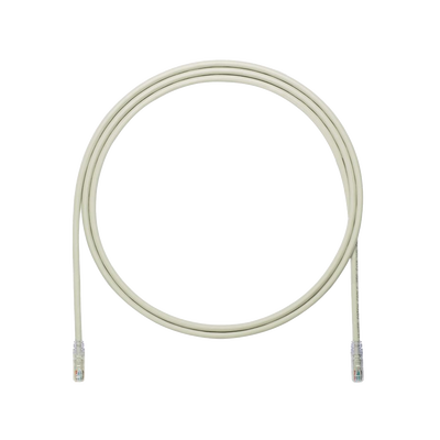 Cable de Parcheo UTP, Cat6A, 24 AWG, CM, Color Gris, 5.18 Metros (17 Pies)