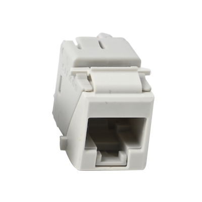 Jack Ultramax Cat6A, UTP, Tipo Keystone, Color Blanco, Punch Down