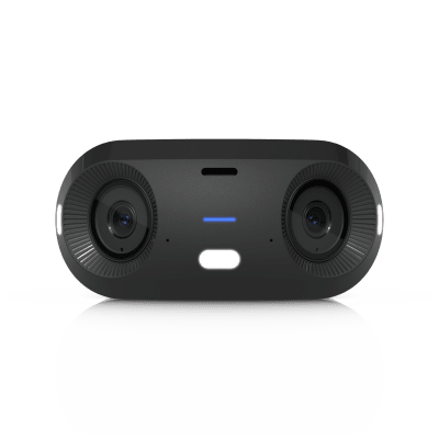UniFi Protect G6 180 – Cámara PoE+ Dual Sensor de 16 MP para Interior/Exterior con Motor de IA Multi-TOPS y Cobertura Panorámica de 180°