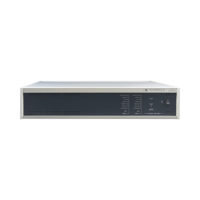  ETAPA DE POTENCIA DIGITAL 2x120W 100V  MILLENNIUM IP CON CONECTIVIDAD IP LAN, SUPERVISON, CALIDAD DE SONIDO HQ PARA 2 ZONAS, EN FORMATO RACK 2U 