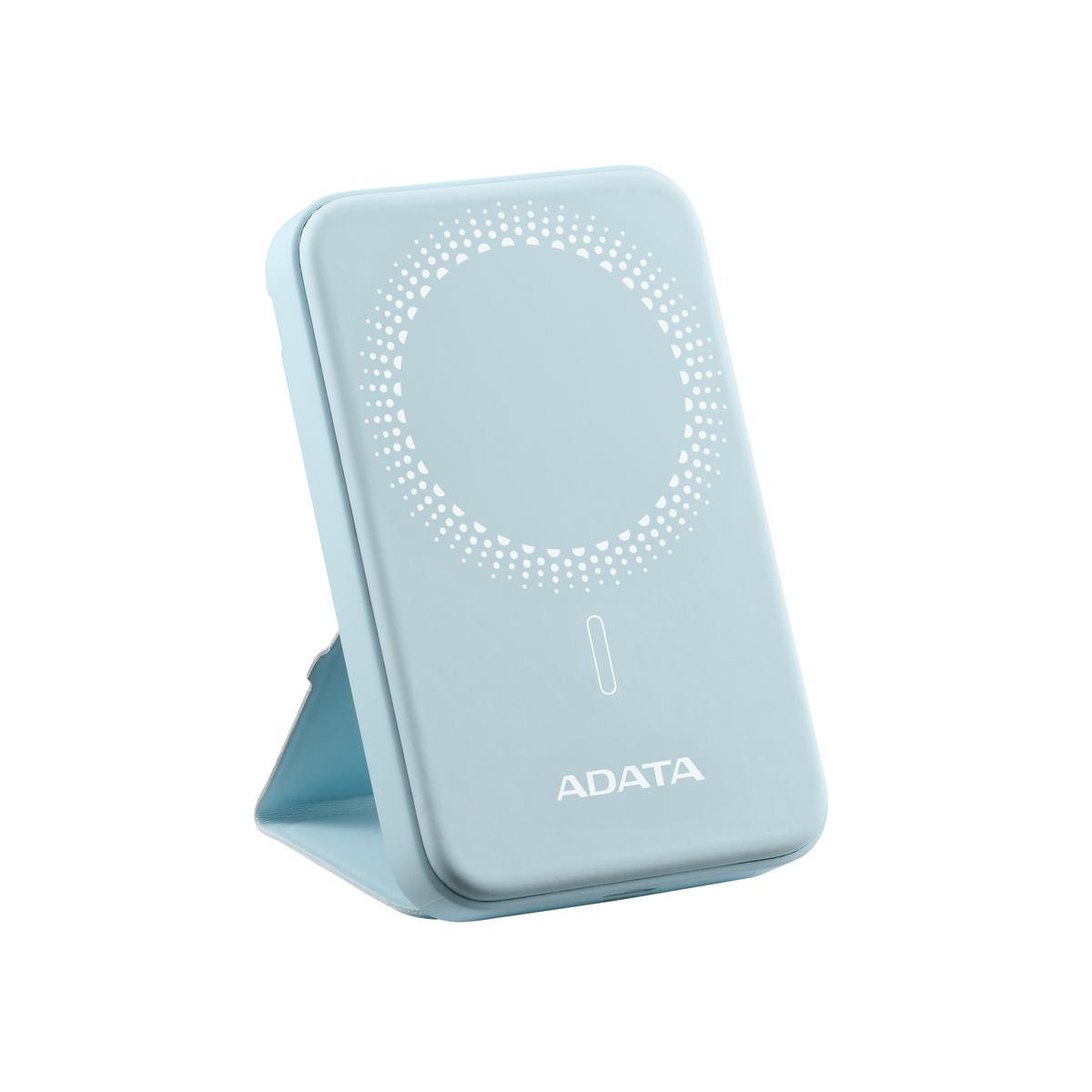 CARGADOR PORTATIL ADATA R050 MAGNETIC 5000MAH AZUL (PR050-11LB)