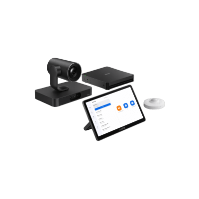 Sistema de Videoconferencia Yealink ZVC-S80-C5U-000 para Zoom Rooms con Tecnología de IA Colaborativa y Cámaras Dual 4K