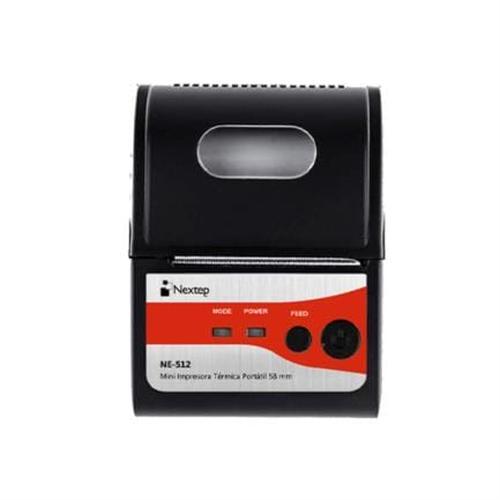MINI IMPRESORA TERMICA PORTATIL NEXTEP 58MM,USB,BLUETOOTH (NE-512)