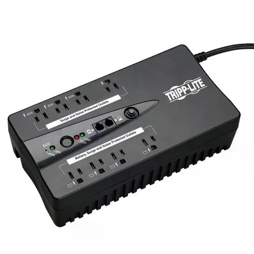 NO-BREAK TRIPP-LITE - 550 VA, 300 W, NEGRO, HOGAR Y OFICINA