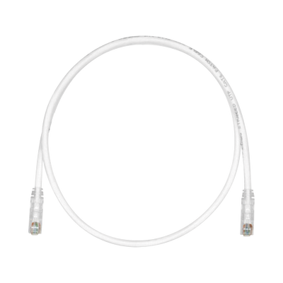 Cable de Parcheo TX6, UTP Cat6, 24 AWG, CM, Color Blanco Mate, 0.91 Metros (3 Pies)