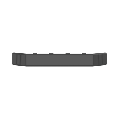 Unión Recta Para Canaleta de Piso AFR4BCBL6, Material PVC Rígido, Color Negro 