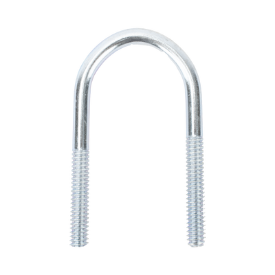 Abrazadera tipo U de 1 1/4", con acabado Electro Zinc, no incluye tuercas y arandelas 