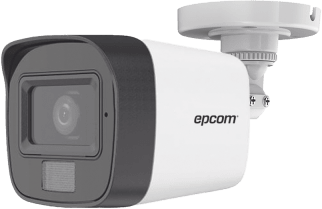 [Dual Light] Bala TurboHD 2 Megapíxel (1080p) / Gran angular 101° / Exterior IP67 / Lente 2.8 mm / 30mts de IR + 20mts luz blanca / Microfono Interconstruido