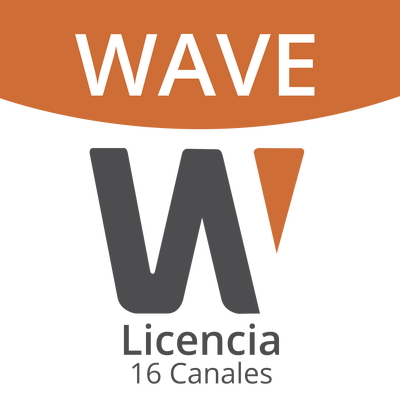Licencia Wisenet Wave Para 16 Canales  de Grabador Hanwha 