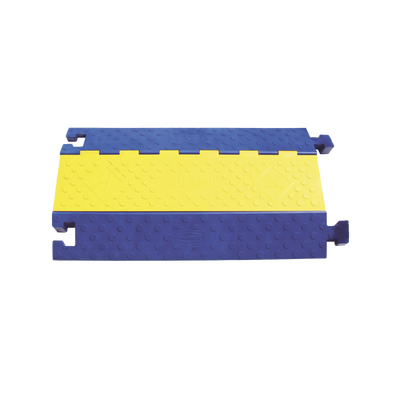 Gestión de Cableado Kellems / Truk Trak de 3 Canales / Color Azul y Amarillo
