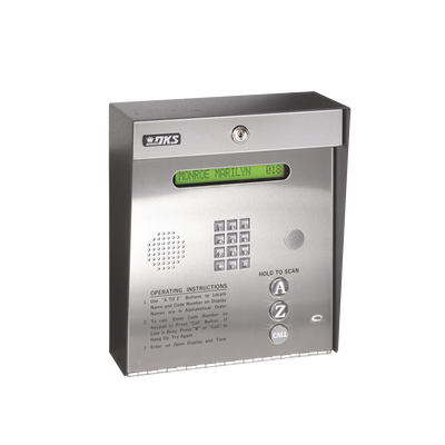 Control de acceso /Gabinete para sobreponer / 2 puertas / 3000 números telefónicos / 11 digitos / Directorio en pantalla / Linea análoga o digital / Expandible a 16 puertas / Programable por PC - Imagen 5