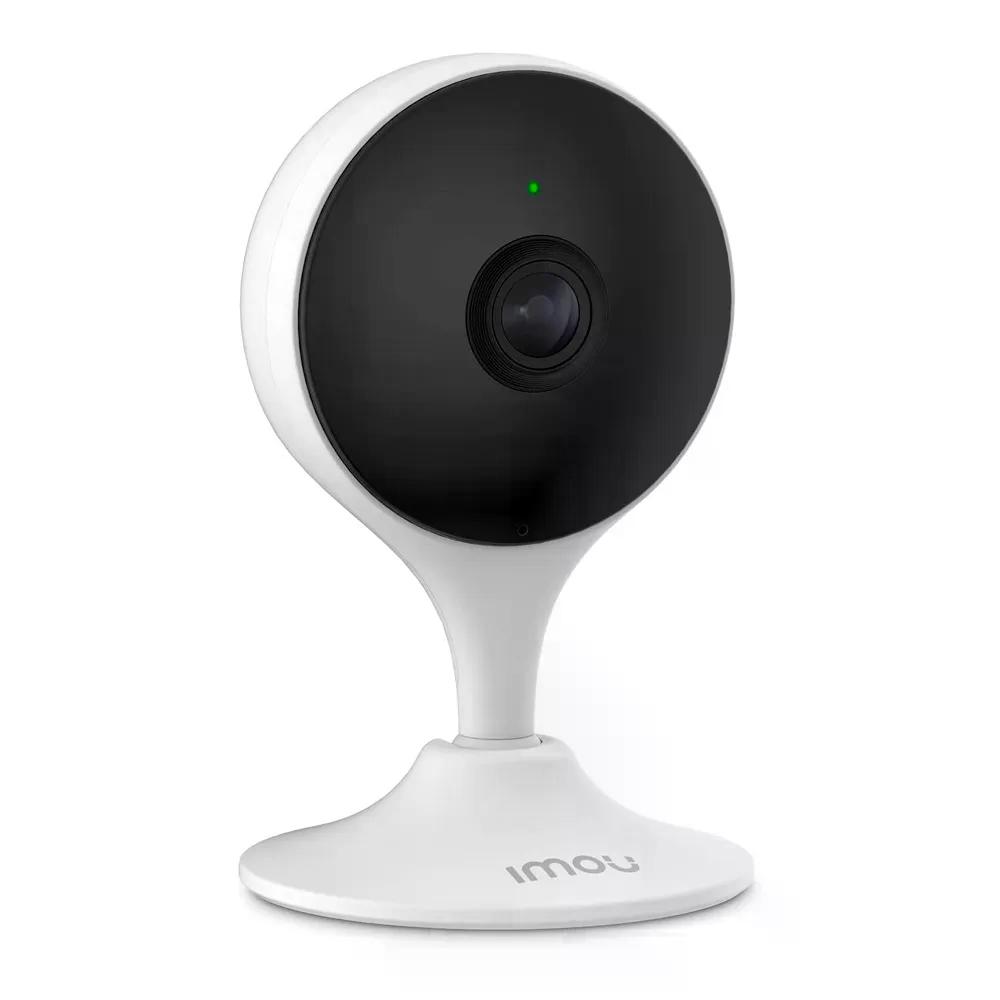 IMOU CUE 2 (IPC-C22EN) - Cámara IP WiFi de 2MP con lente de 2.8mm, audio bidireccional, AI, detección de humanos, sirena, micrófono, IR 10m, ranura MicroSD y alarma de ruido.