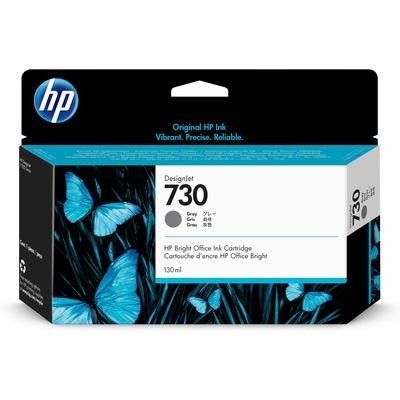 CARTUCHO DE TINTA HP DESIGNJET 730 DE 130 ML GRIS (P2V66A)