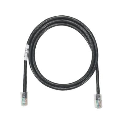 Cable de Parcheo UTP Categoría 5e, con Plug Modular en Cada Extremo - 3 Metros (9.84 Pies) - Negro