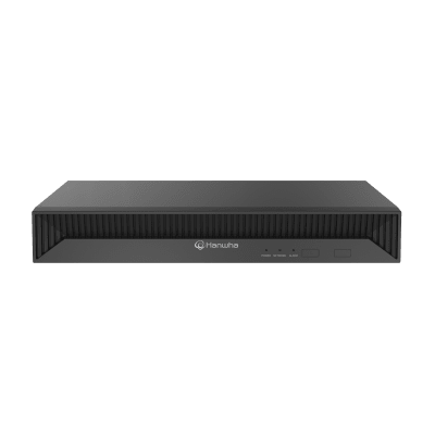Caja de analiticos de inteligencia artificial 8 canales para camaras Hanwha, Deteccion de personas y vehiculos, conteo de personas y vehiculos, analiticos de intrusion 