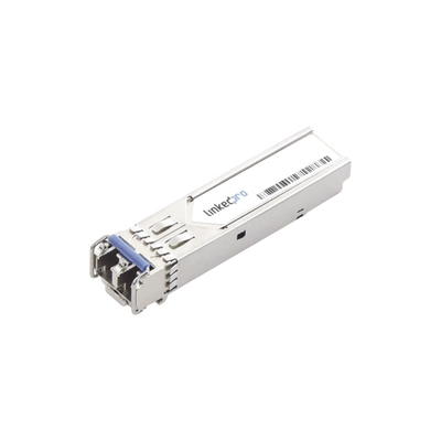 Transceptor Óptico Industrial SFP (Mini-Gbic) / Monomodo 1310 nm / 1.25 Gbps / 1000BASE / Conectores LC/UPC Dúplex / DDM / Hasta 40 km