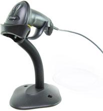 LECTOR DE CODIGO DE BARRAS ZEBRA SYMBOL 1D LASER PORTATIL CON CABLE USB 1YR LS2208-SR20007R-UR