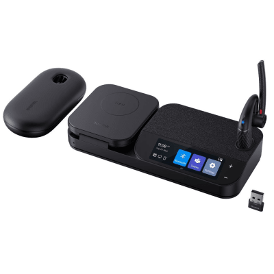 Sistema de Auricular Bluetooth Mono BH71 Pro con Conectividad USB C/A y Estuche de Carga Profesional Integrado