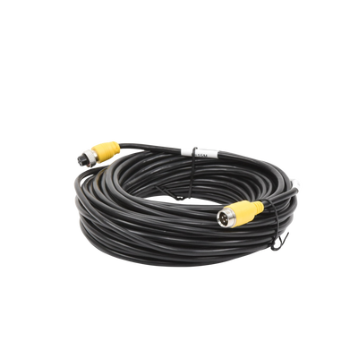  Cable extensor con conector tipo aviación de 15m solo para soluciones de videovigilancia móvil XMR