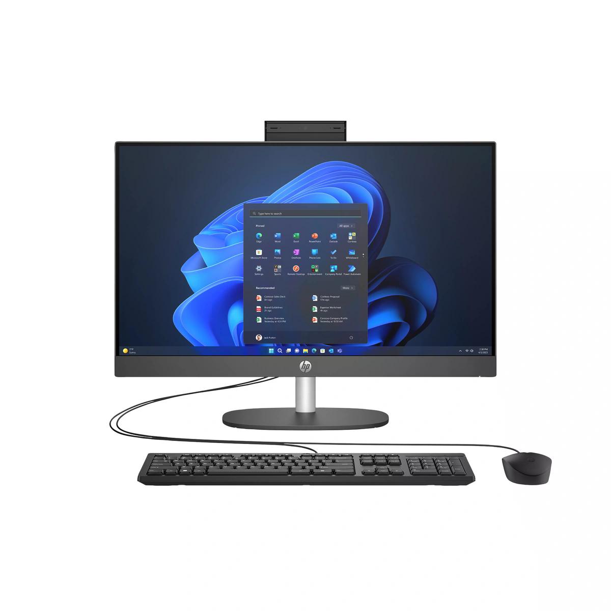 AIO HP 240 G10 23.8" INTEL ULTRA 5-125U 8GB 512GB W11H 1YR C27NZLT