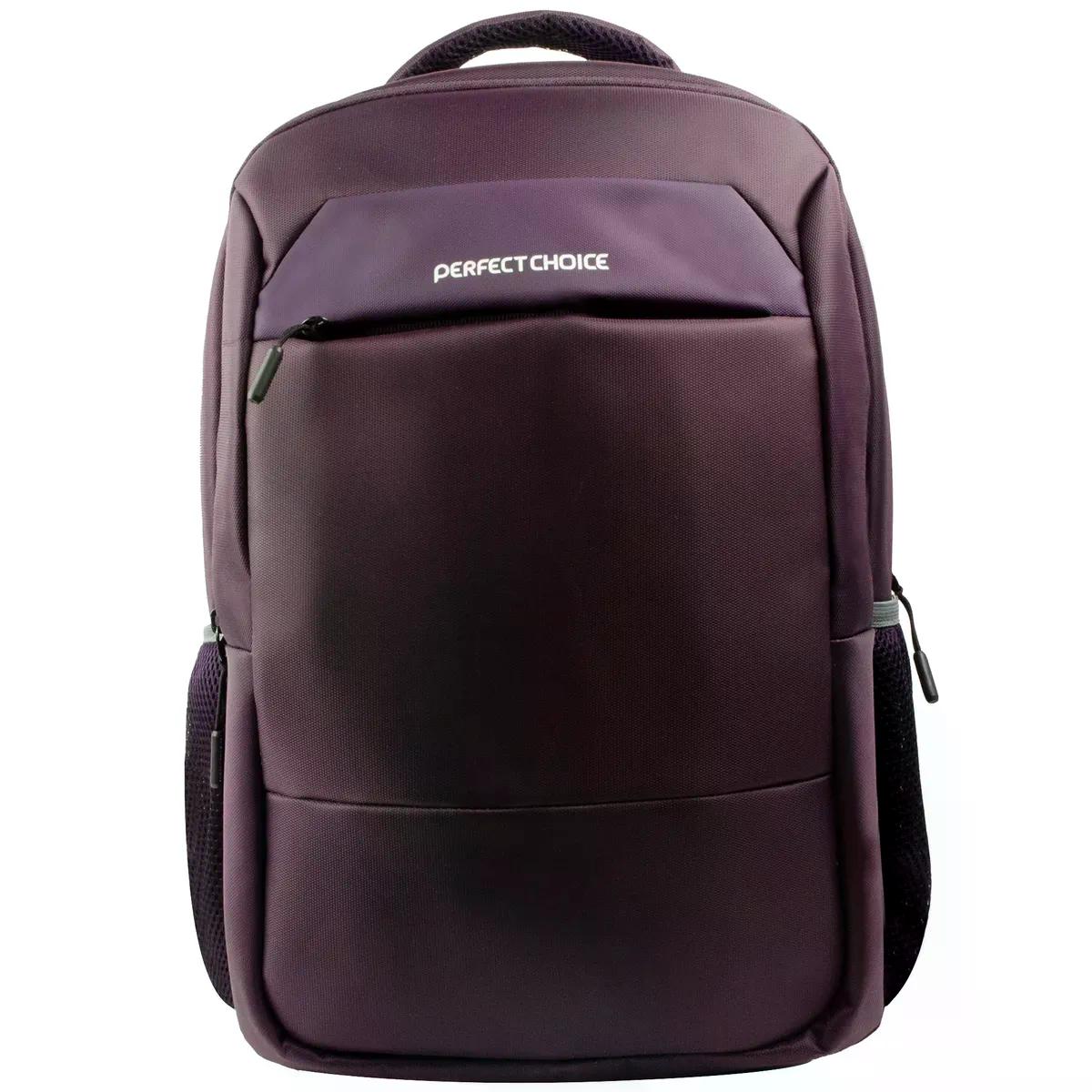 MOCHILA PERFECT CHOICE PC 083924 FEARLESS PC 083924 PARA LAPTOP DE HASTA 15.6" COLOR MORADO